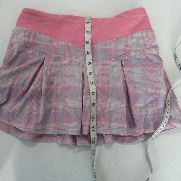 Ivivva Girls Sz 12 Pink Tennis Skirt Skort Undershorts - Picture 6 of 13